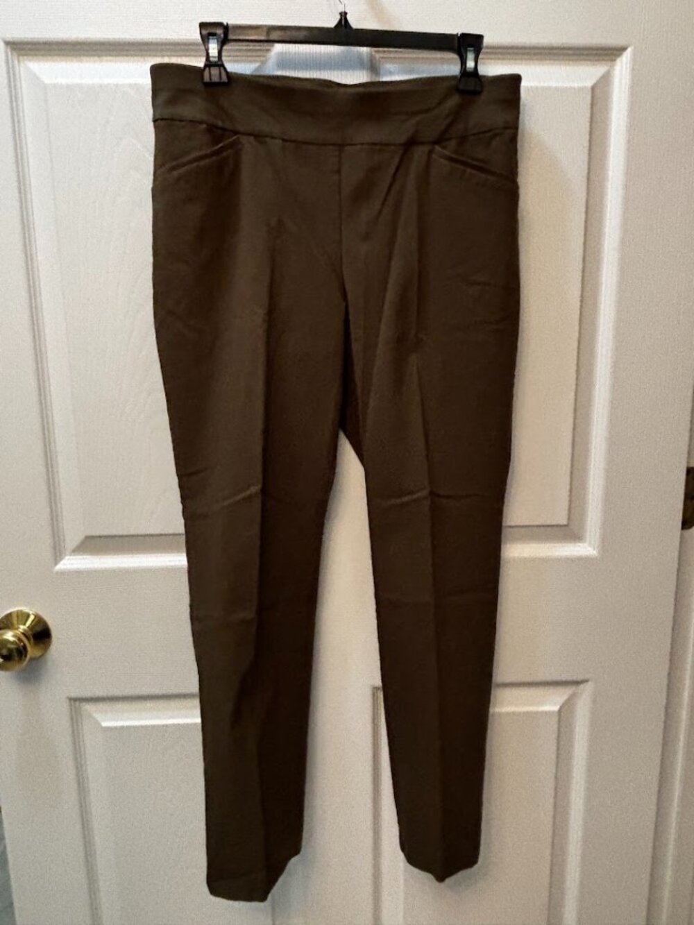 Talbots Pull-on Olive Green Pants - Size 12P